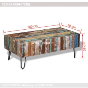 Modern Coffee Table, Side Table Glass Top Coffee & Center Table Online