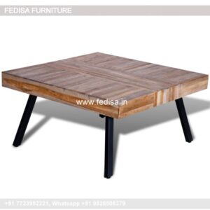 Wood Coffee Table, Rustic Outdoor Coffee Table Coffee & Center Table Online