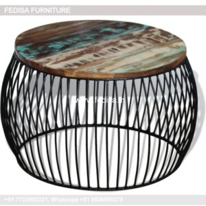 Nesting Tables, Round Basket Coffee Table Coffee & Center Table Online