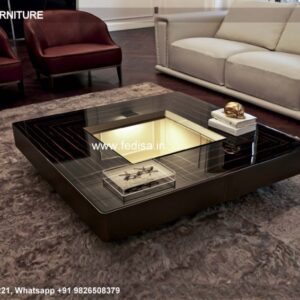 Wood Coffee Table, Outdoor Drum Coffee Table Coffee & Center Table Online