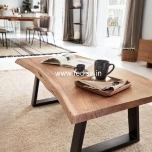 Living Room Table, Oval Oak Coffee Table Coffee & Center Table Online