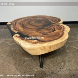 Wood Coffee Table, Black Glass Top Coffee Table Coffee & Center Table Online