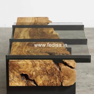 Wood Coffee Table, Artistic Coffee Tables Coffee & Center Table Online