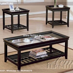 Modern Coffee Table, Square Nesting Tables Coffee & Center Table Online