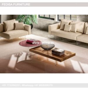 Living Room Table, Round Black Marble Coffee Table Coffee & Center Table Online