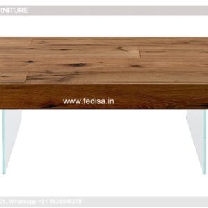Wood Coffee Table, Wrought Iron And Glass Coffee Table Coffee & Center Table Online