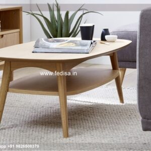Square Coffee Table, Oak And Glass Side Table Coffee & Center Table Online