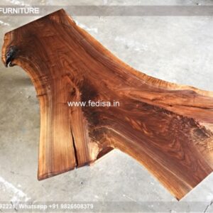 Rustic Coffee Table, White Marble Coffee Table Coffee & Center Table Online