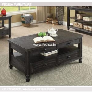 Live Edge Coffee Table, Designer Coffee Table Coffee & Center Table Online