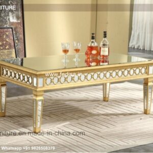 Live Edge Coffee Table, Geometric Coffee Table Coffee & Center Table Online