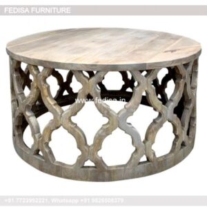 Rustic Coffee Table, Mango Wood Side Table Coffee & Center Table Online