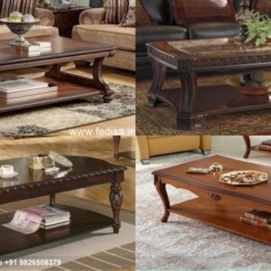 Live Edge Coffee Table, Red Coffee Table Coffee & Center Table Online