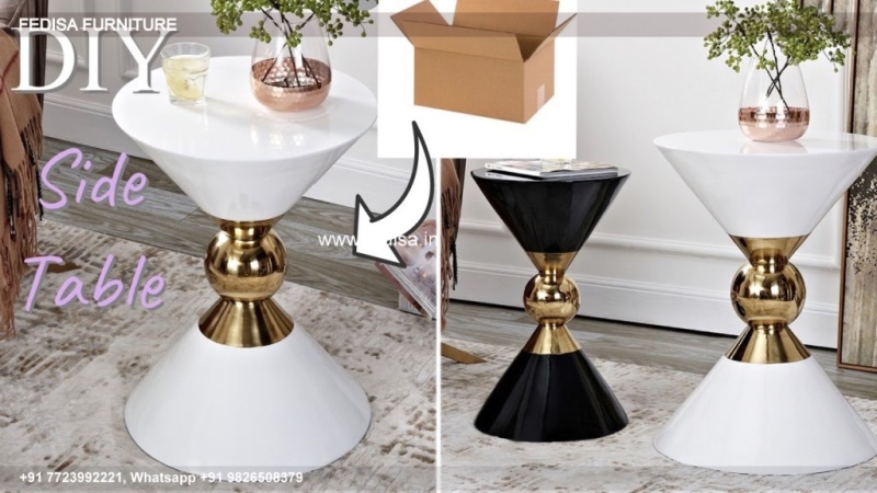 Oak Coffee Table, Glass Teapoy Coffee & Center Table Online