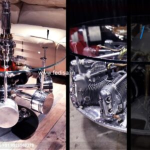 Rustic Coffee Table, White Glass Coffee Table Coffee & Center Table Online