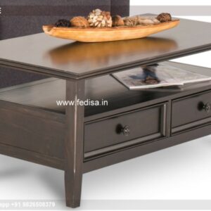Side Tables For Living Room, Rustic Round Coffee Table Coffee & Center Table Online