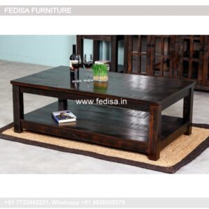 Rustic Coffee Table, Small Table For Living Room Coffee & Center Table Online