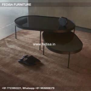 Marble Side Table, Carved Wood Coffee Table Coffee & Center Table Online