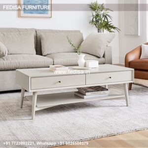Oak Coffee Table, Live Wood Coffee Table Coffee & Center Table Online