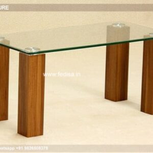 Rustic Coffee Table, Black And Wood Coffee Table Coffee & Center Table Online