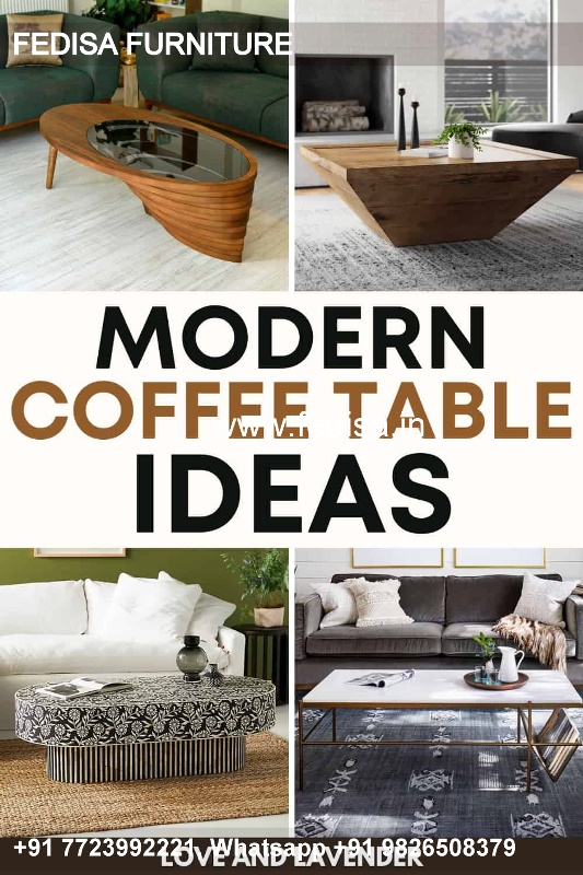 Rattan Coffee Table, Boomerang Coffee Table Coffee & Center Table Online