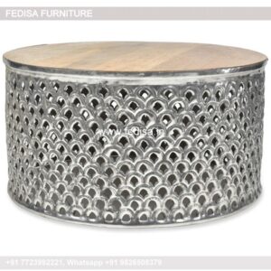 Side Tables For Living Room, Oak Coffee Table With Drawers Coffee & Center Table Online