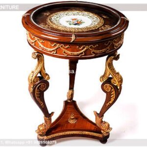 Oak Coffee Table, Solid Round Coffee Table Coffee & Center Table Online