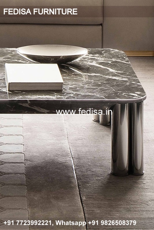 Acrylic Coffee Table, Slatted Coffee Table Coffee & Center Table Online