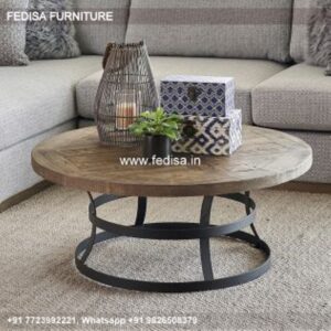 Acrylic Coffee Table, Wood Top Coffee Table Coffee & Center Table Online