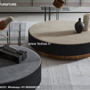 Cocktail Table, Fluted Coffee Table Coffee & Center Table Online