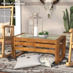 Side Tables For Living Room, Western Coffee Table Coffee & Center Table Online