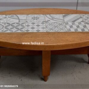 Rustic Coffee Table, Natural Oak Coffee Table Coffee & Center Table Online