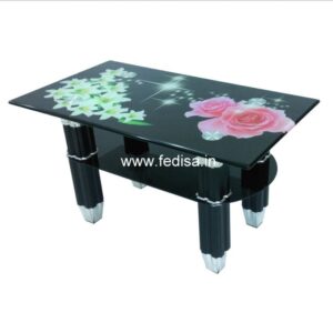 Rustic Coffee Table, Black And Glass Side Table Coffee & Center Table Online
