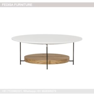 Rattan Coffee Table, Brass Nesting Tables Coffee & Center Table Online