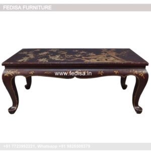 Oval Coffee Table, Round Coffee Table With Shelf Coffee & Center Table Online