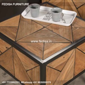 Marble Side Table, Jute Coffee Table Coffee & Center Table Online