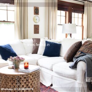 Live Edge Coffee Table, Hammered Metal Side Table Coffee & Center Table Online