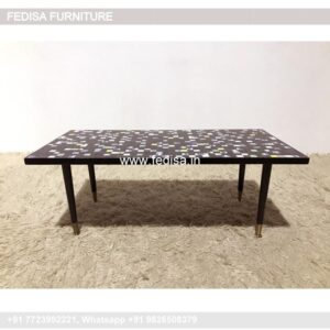 Side Tables For Living Room, Large Leather Ottoman Coffee Table Coffee & Center Table Online