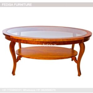 Acrylic Coffee Table, Wooden Coffee Table With Glass Top Coffee & Center Table Online