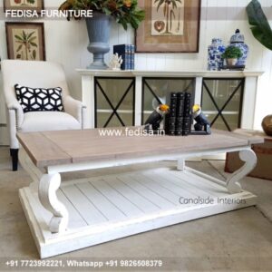 Marble Side Table, Coffee Table With Shelf Underneath Coffee & Center Table Online