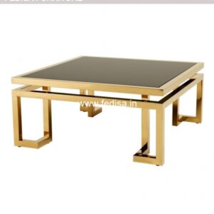 Side Tables For Living Room, Metal Trunk Coffee Table Coffee & Center Table Online