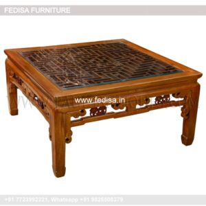Side Tables For Living Room, Pine Wood Coffee Table Coffee & Center Table Online