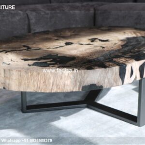 Live Edge Coffee Table, Simple Wood Coffee Table Coffee & Center Table Online