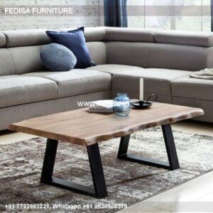 Oak Coffee Table, Round Center Table For Living Room Coffee & Center Table Online