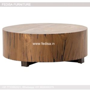 Rustic Coffee Table, Walnut Wood Coffee Table Coffee & Center Table Online