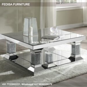 Side Tables For Living Room, Antique Glass Coffee Table Coffee & Center Table Online