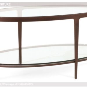 Industrial Coffee Table, Black Round Coffee Table Coffee & Center Table Online