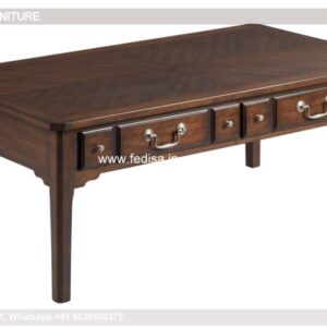 Round Wood Coffee Table, Square Coffee Table With Storage Coffee & Center Table Online