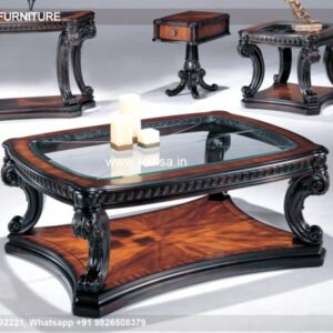 Industrial Coffee Table, Coffee Table With Chairs Coffee & Center Table Online