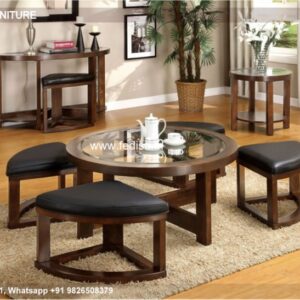 Glass Side Table, Designer Coffee Table Coffee & Center Table Online