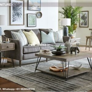 Round Wood Coffee Table, Refrigerator Coffee Table Coffee & Center Table Online